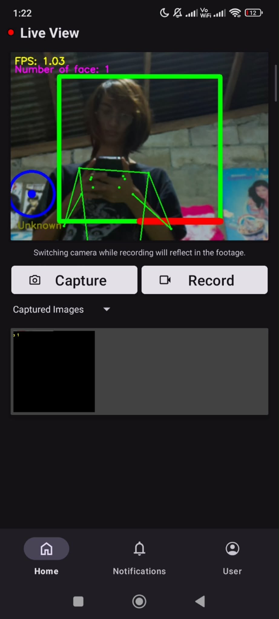Intrusight alert screen